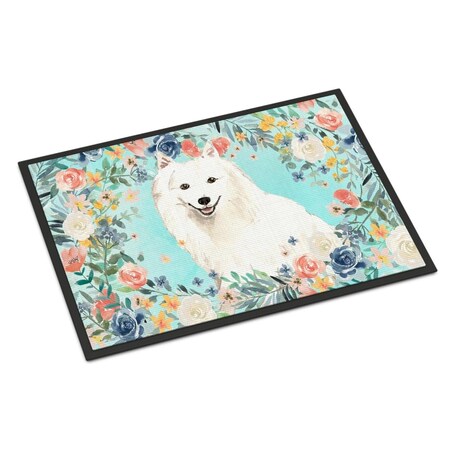 Carolines Treasures 24 x 36 in. Japanese Spitz Indoor or Outdoor Mat CK3422JMAT